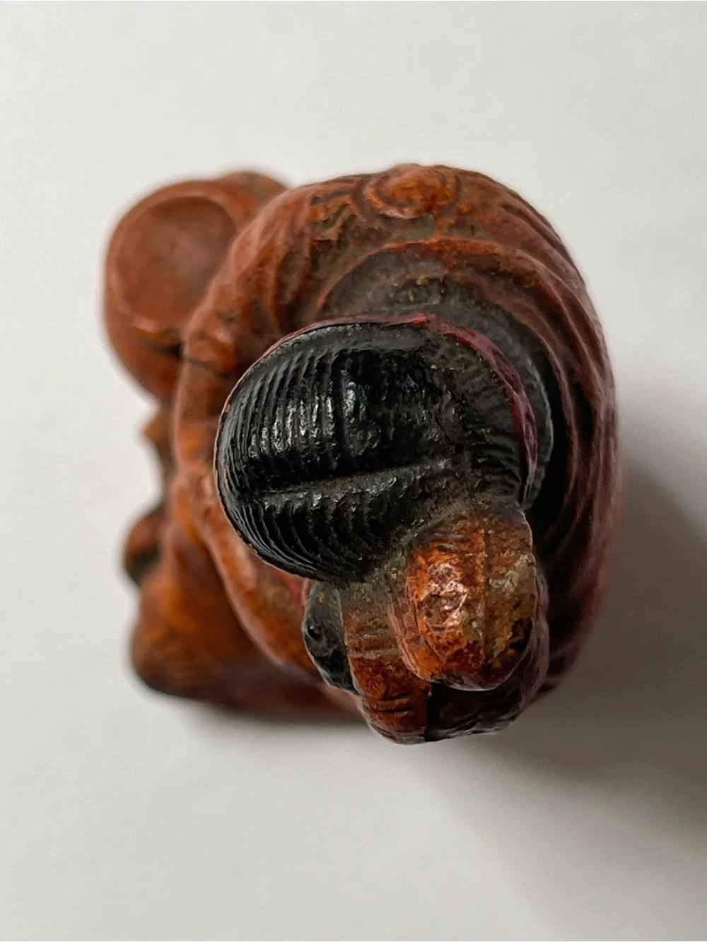 Hand-Painted native American Mother and Child resin souvenir figure